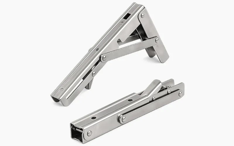 stainless steel folding shelf bracket