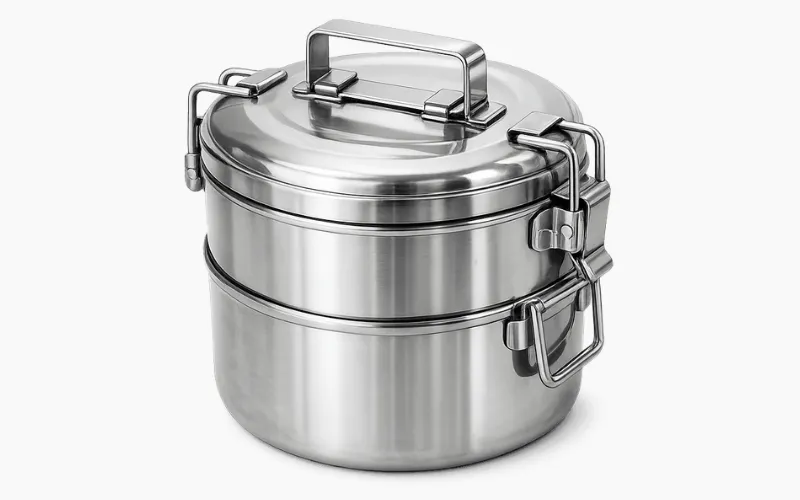 stainless steel stamped food container