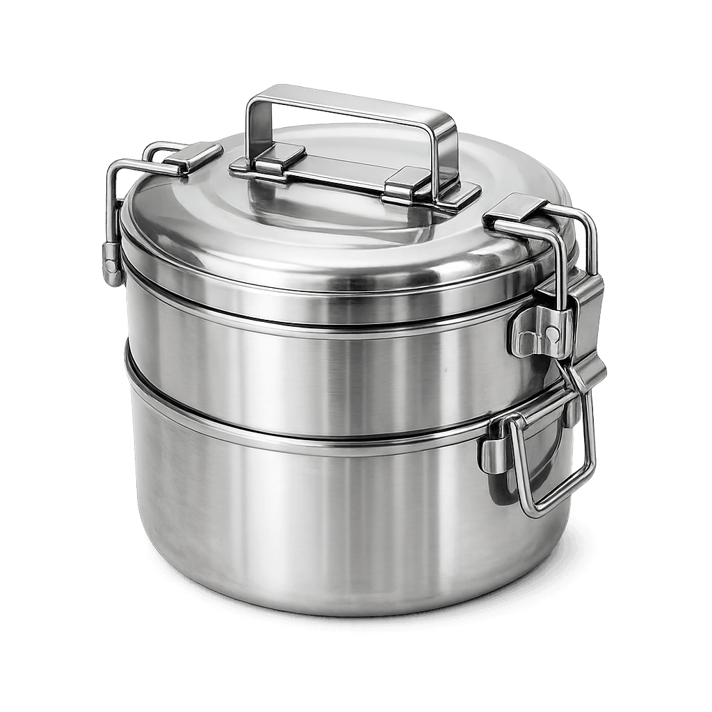 stainless steel stamped food container